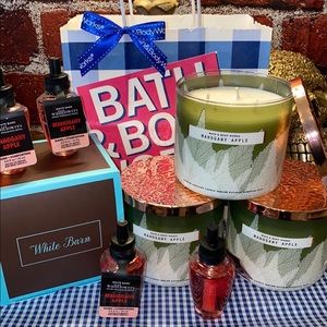 BBW Mahogany Apple Candle